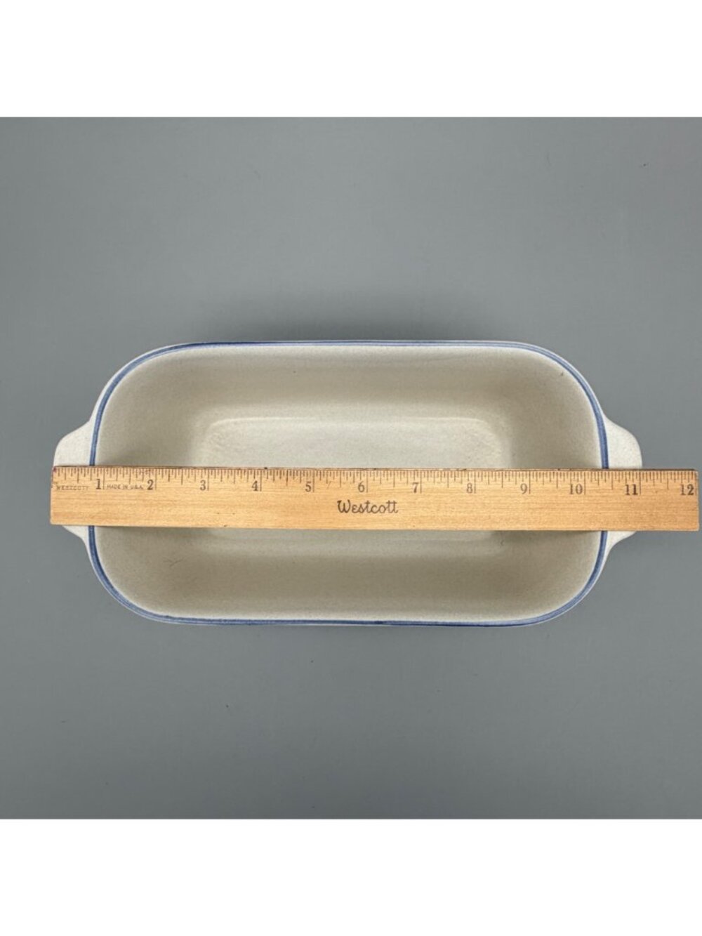Pfaltzgraff Yorktowne 9x5x3 Stoneware #235 Handled Loaf Dish 2 Qt - Picture 7 of 8